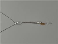 Collana Gioielleria Dossena  Donna in Oro bianco Zircone COOR-287-253